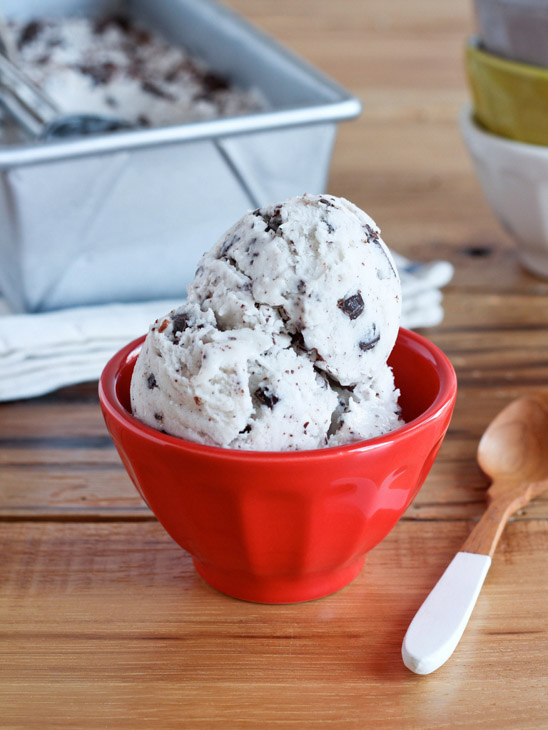 Chocolate Chunk Coconut Ice Cream