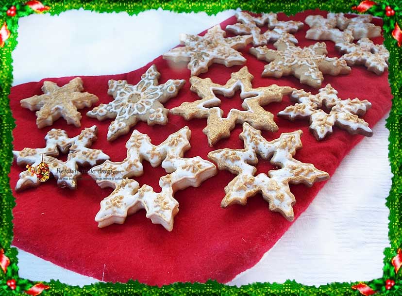 Biscuiti de Craciun cu cocos