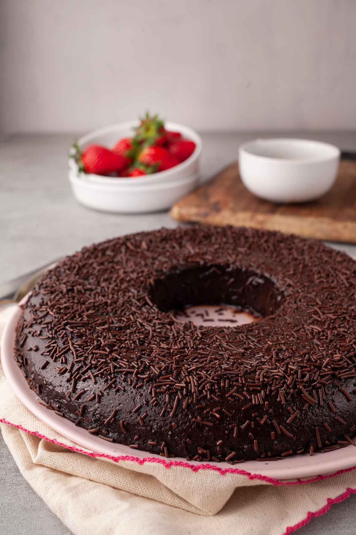 Chocolate Fudge Flan Recipe