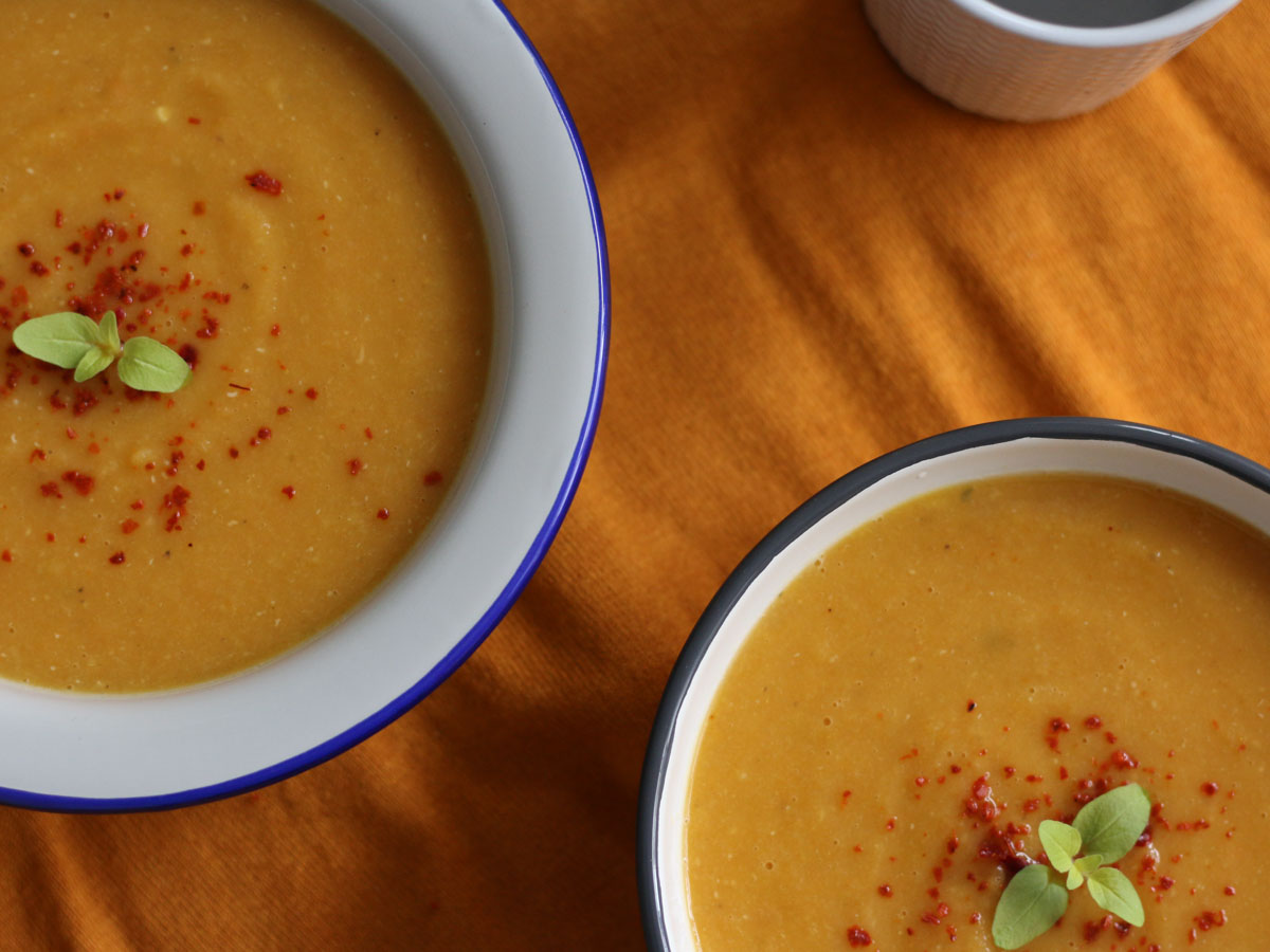 Creamy vegetables soup