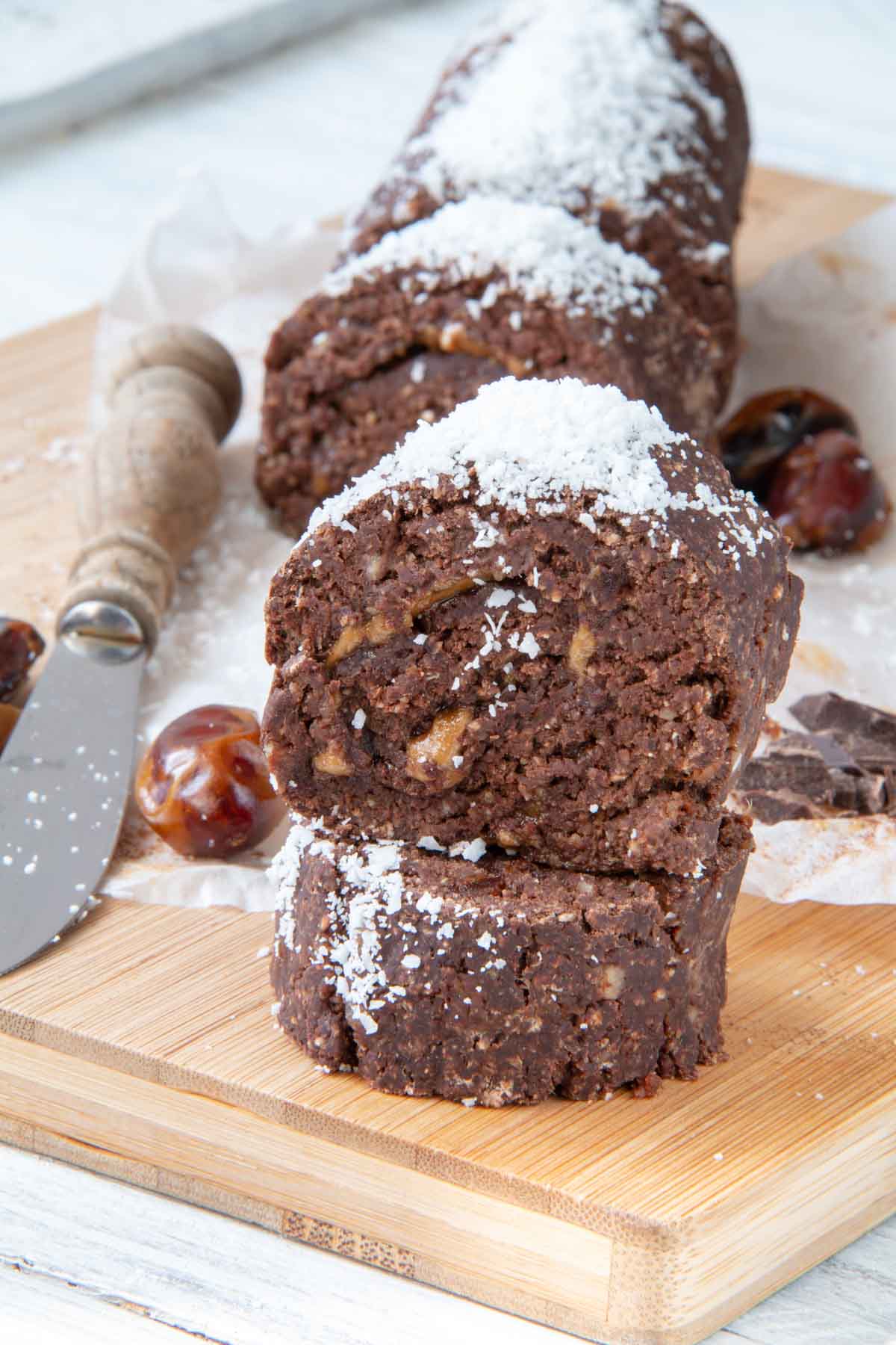 Double Chocolate Swiss Roll
