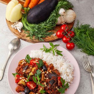 Easy Authentic Caponata Recipe reteta autentica de caponata