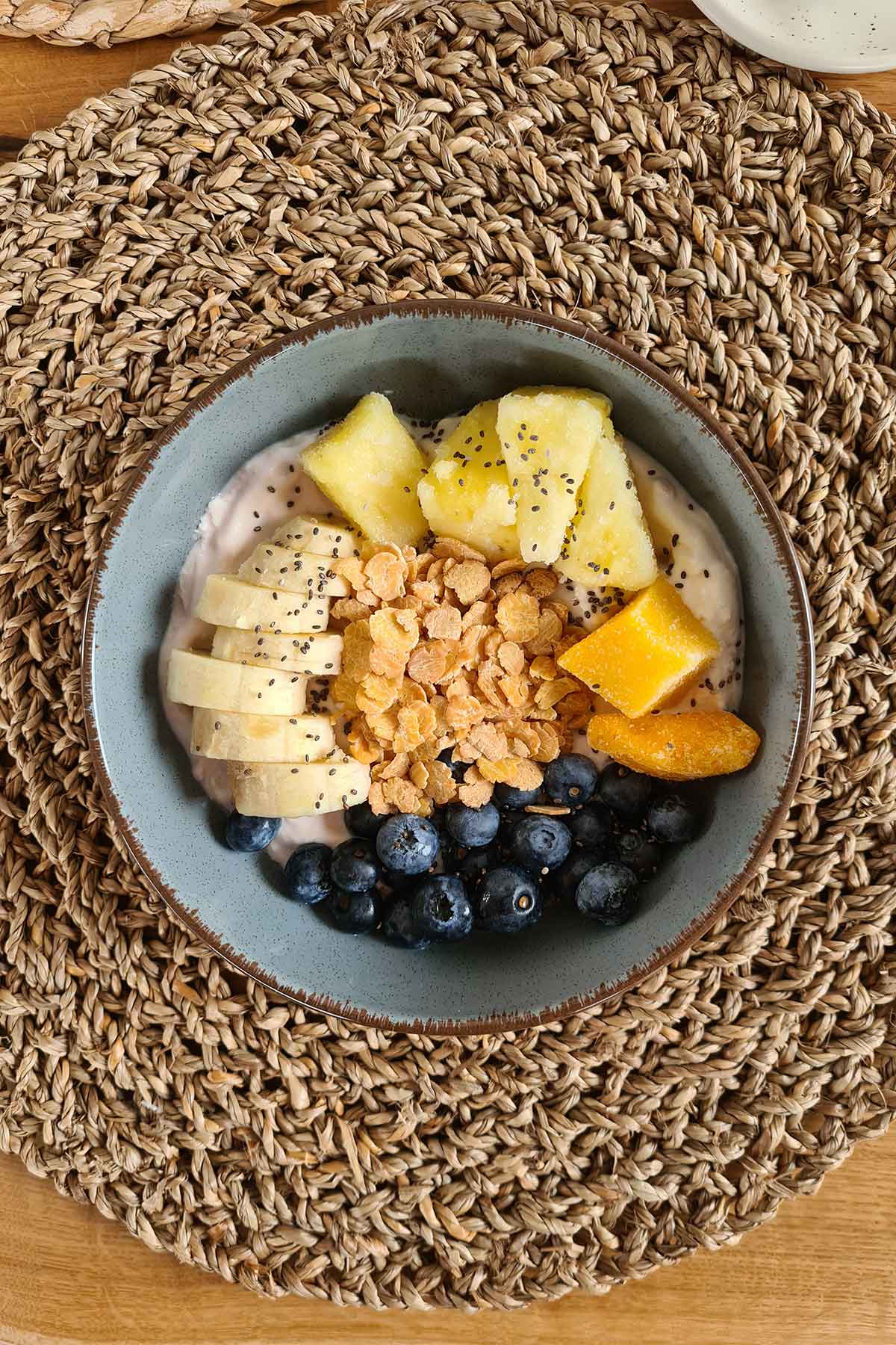 Fruit Yogurt Bowl Breakfast
