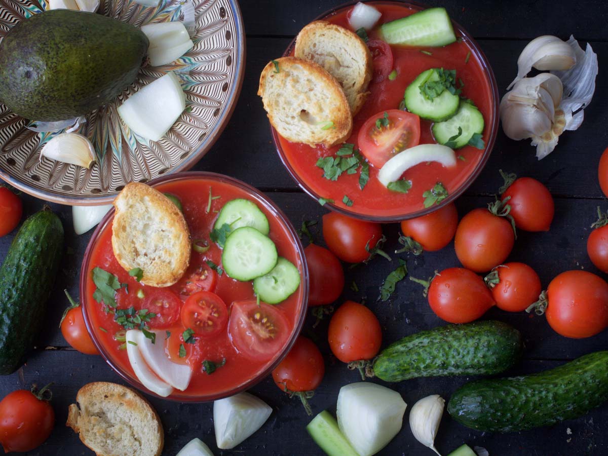 gazpacho summer soup recipe