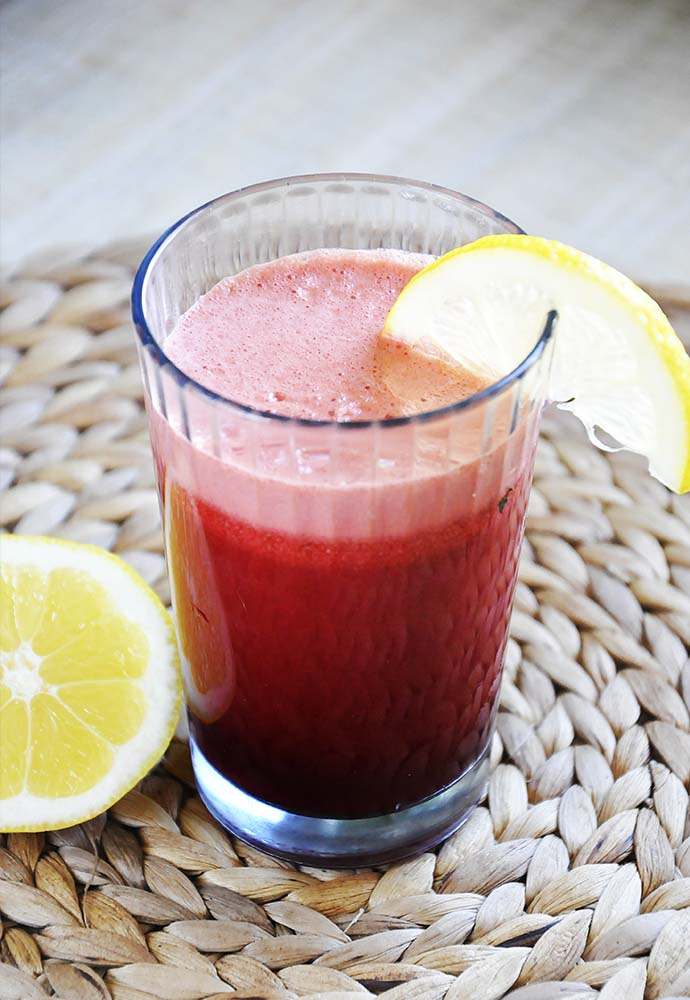 Ginger Beet Lemonade