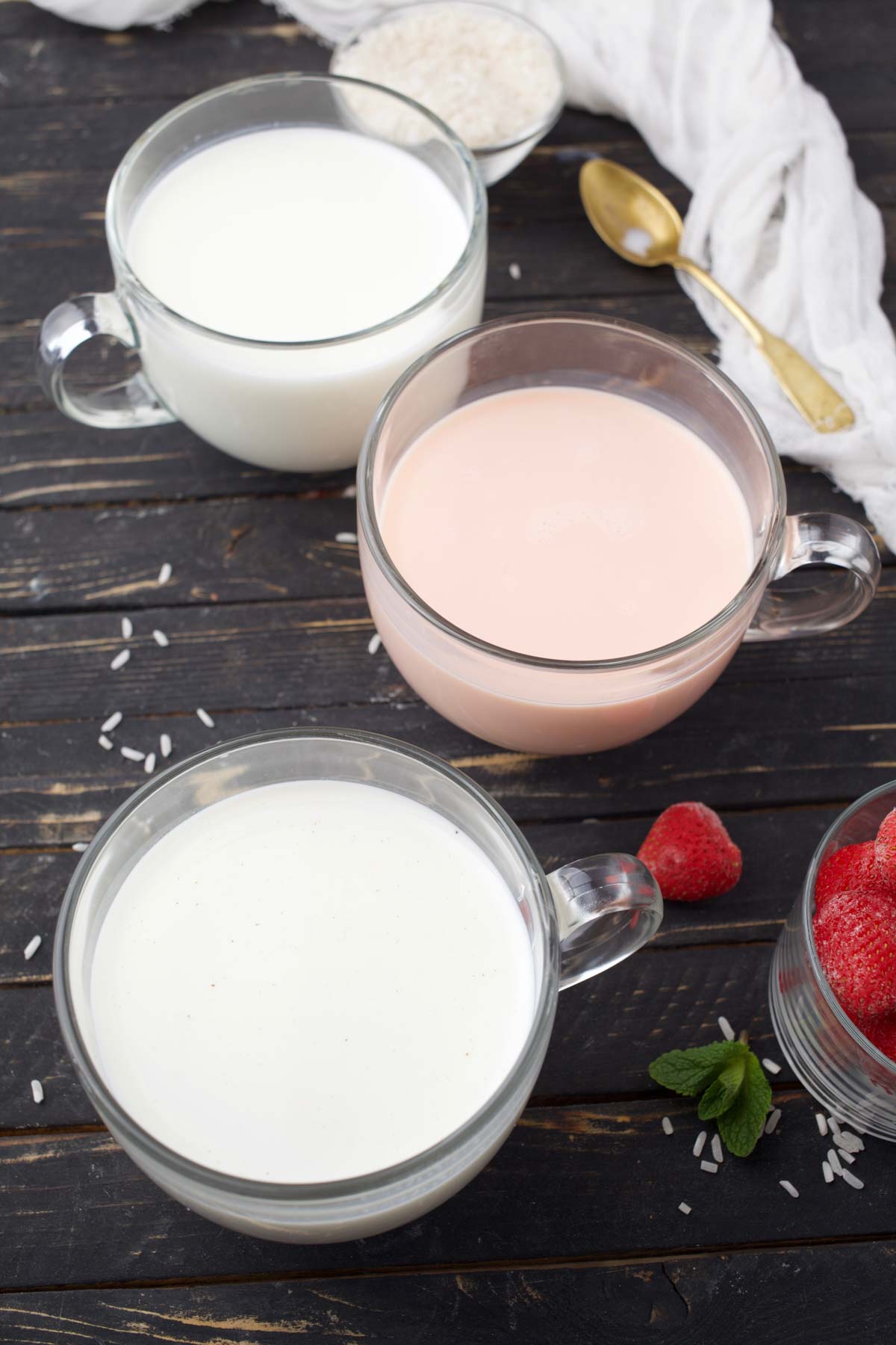 how to make rice milk