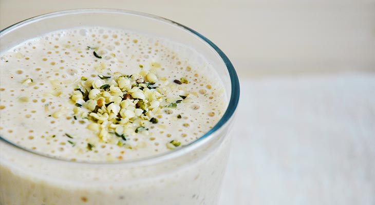 Intense Workout High Protein Smoothie Smoothie hiperproteic vegan