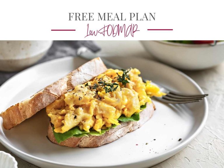 low fodmap gourmandelle free meal plan featured