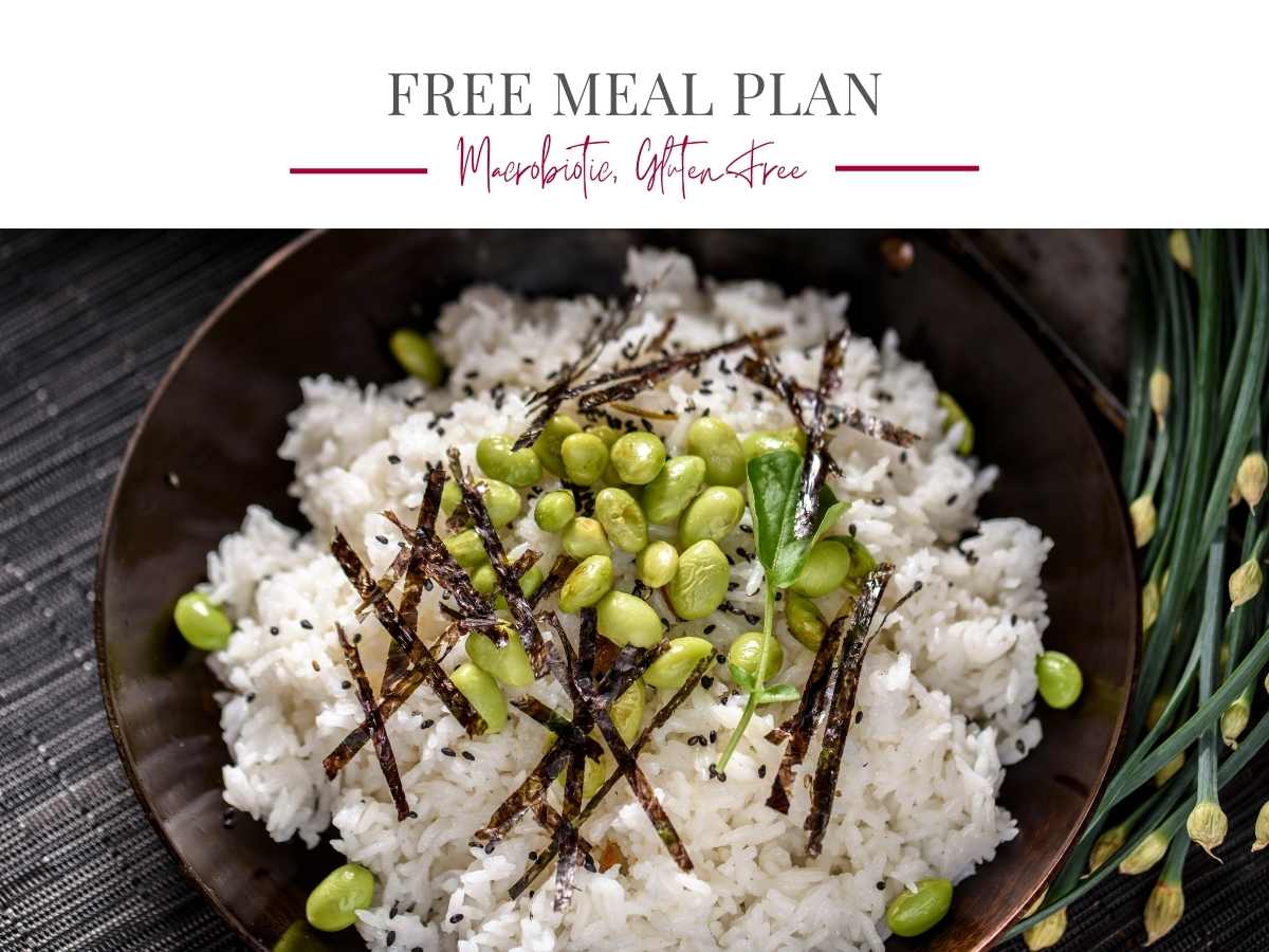 macrobiotic gourmandelle free meal plan featured