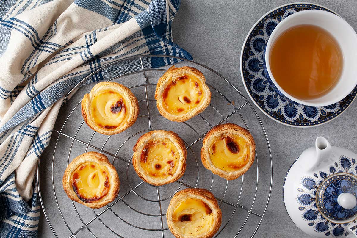 Pasteis de Nata Custard Tarts Recipe