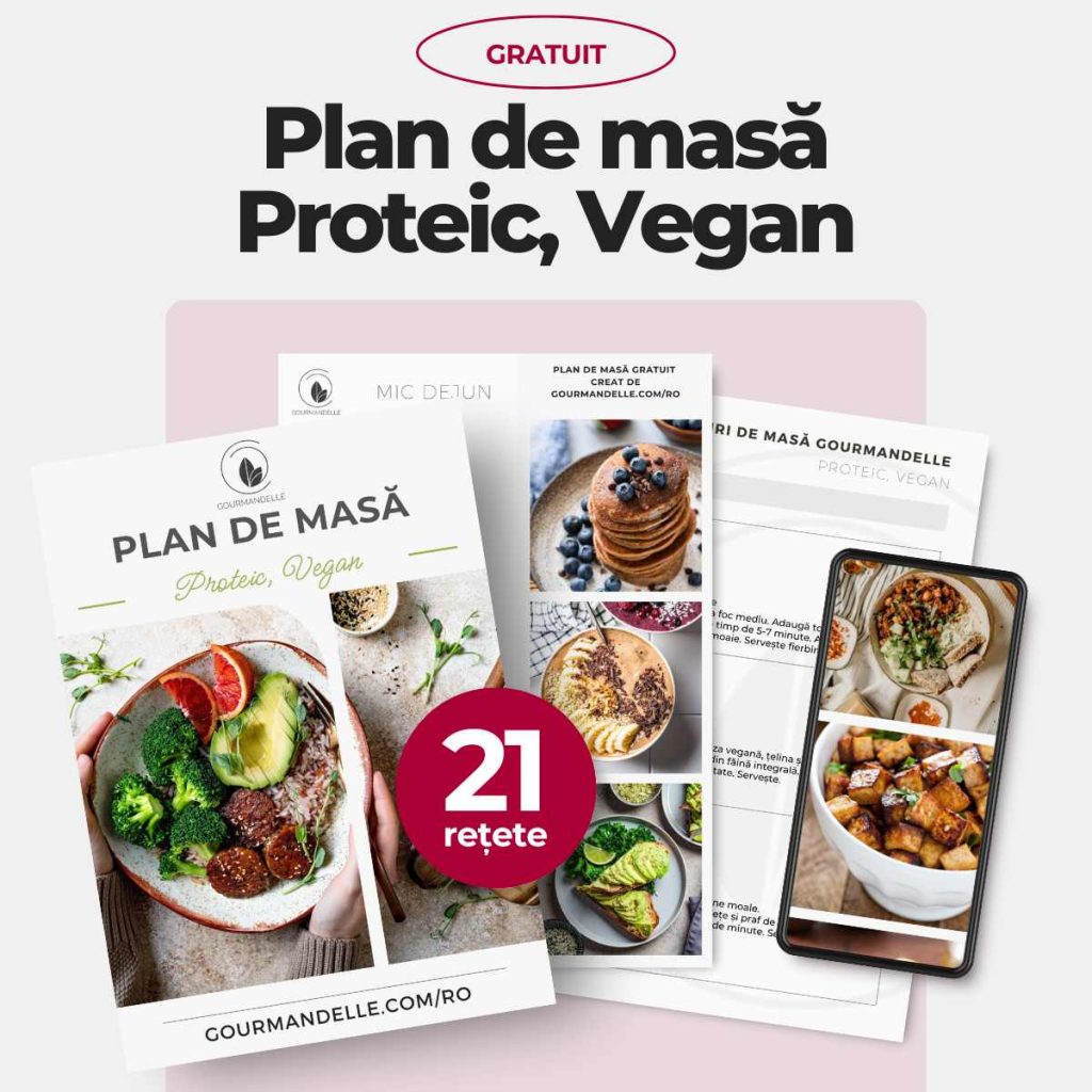 Plan de masă Proteic, Vegan descarca