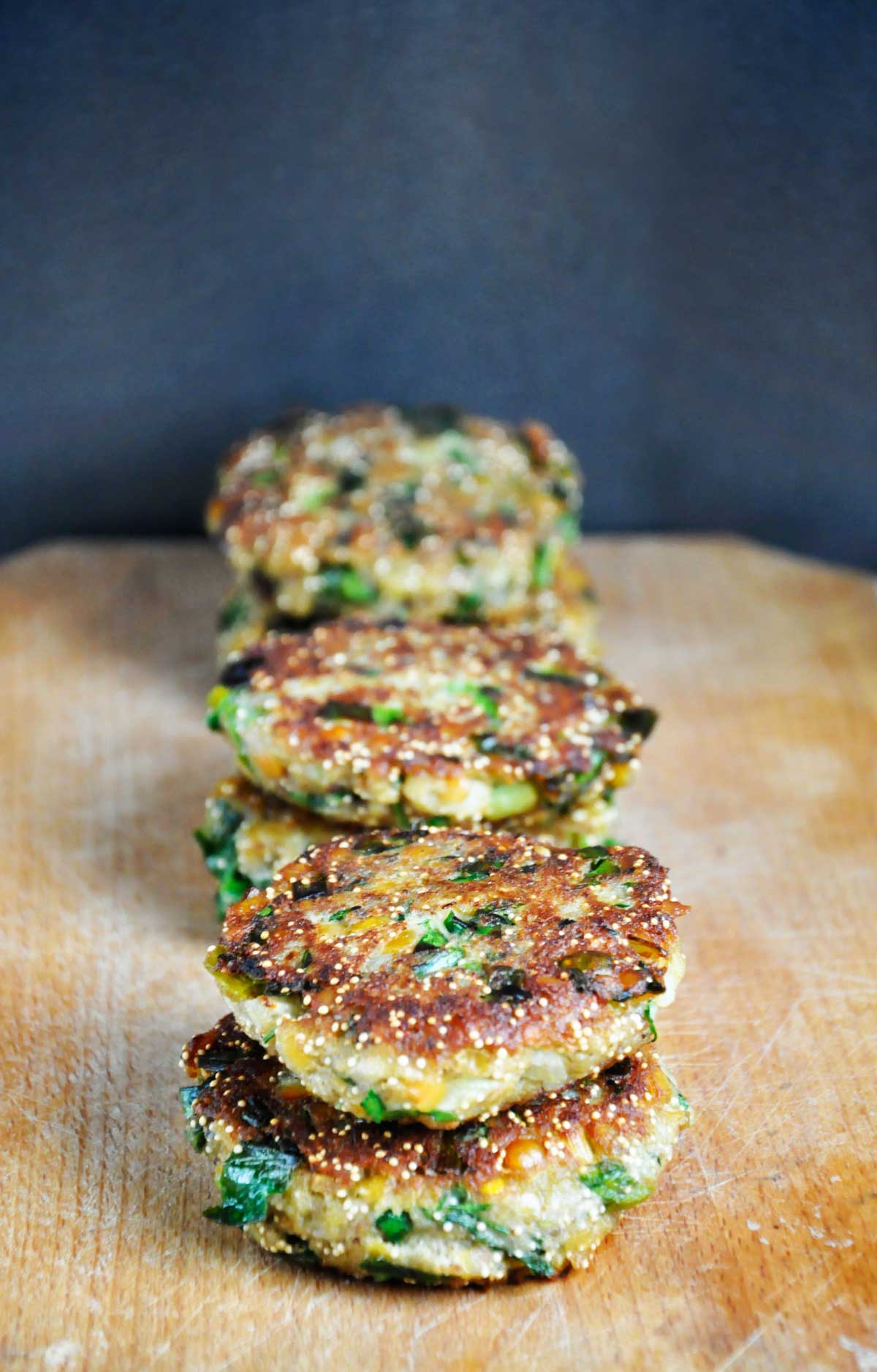 Protein-Rich Lentil Amaranth Patties Chiftelute de amaranth linte rosie