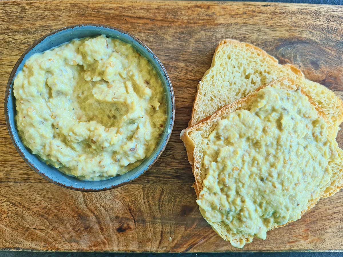 Romanian Eggplant Salad Eggpant Caviar Diet-Friendly Recipe Without Oil