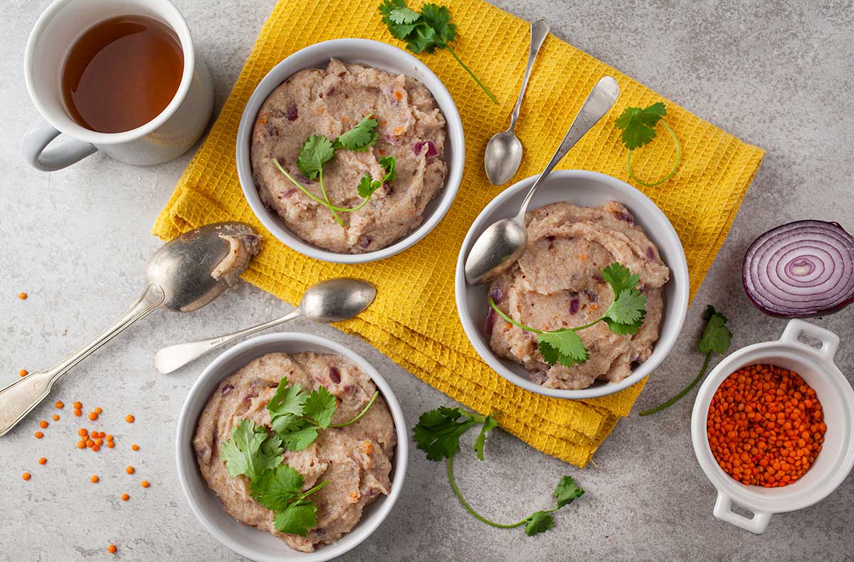 Upma (Savory Semolina Pudding Breakfast)