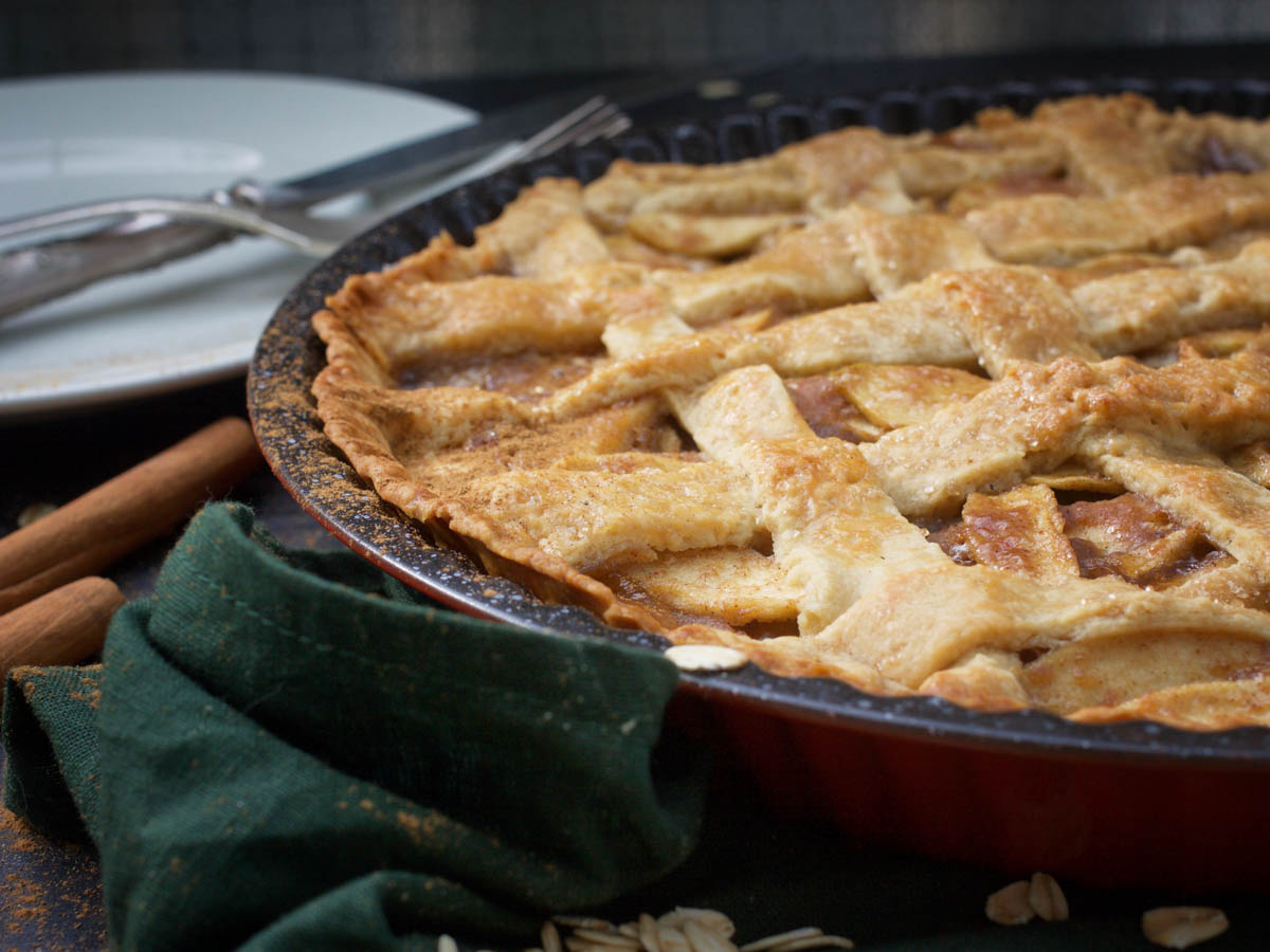 vegan apple pie