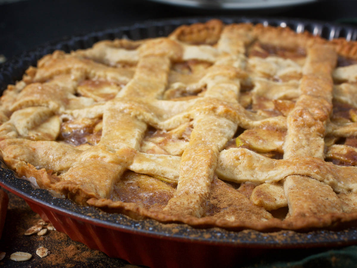 vegan american apple pie