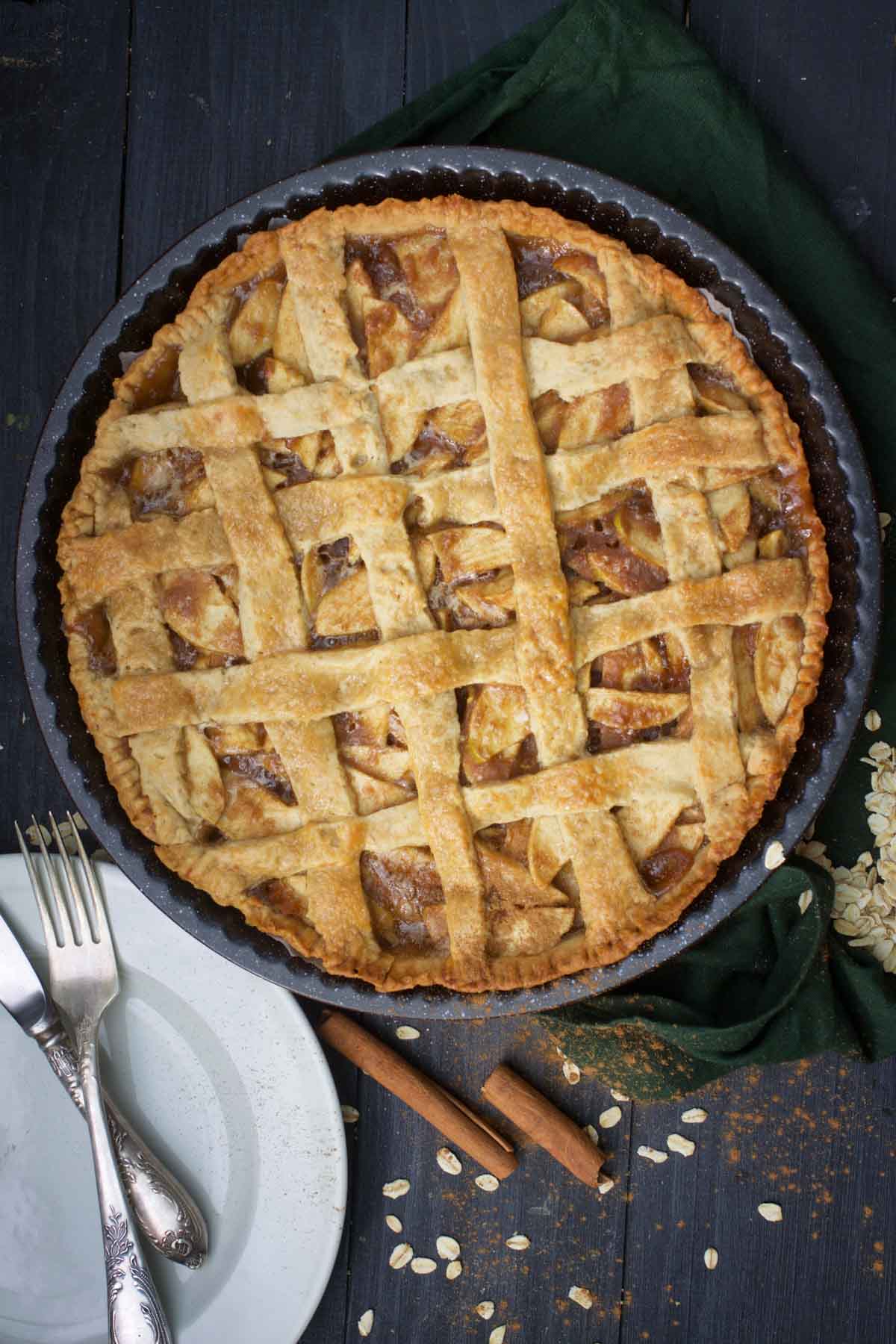 vegan apple pie recipe