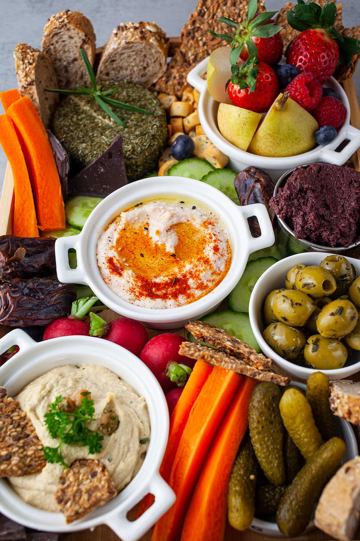 Vegan Charcuterie Board Party