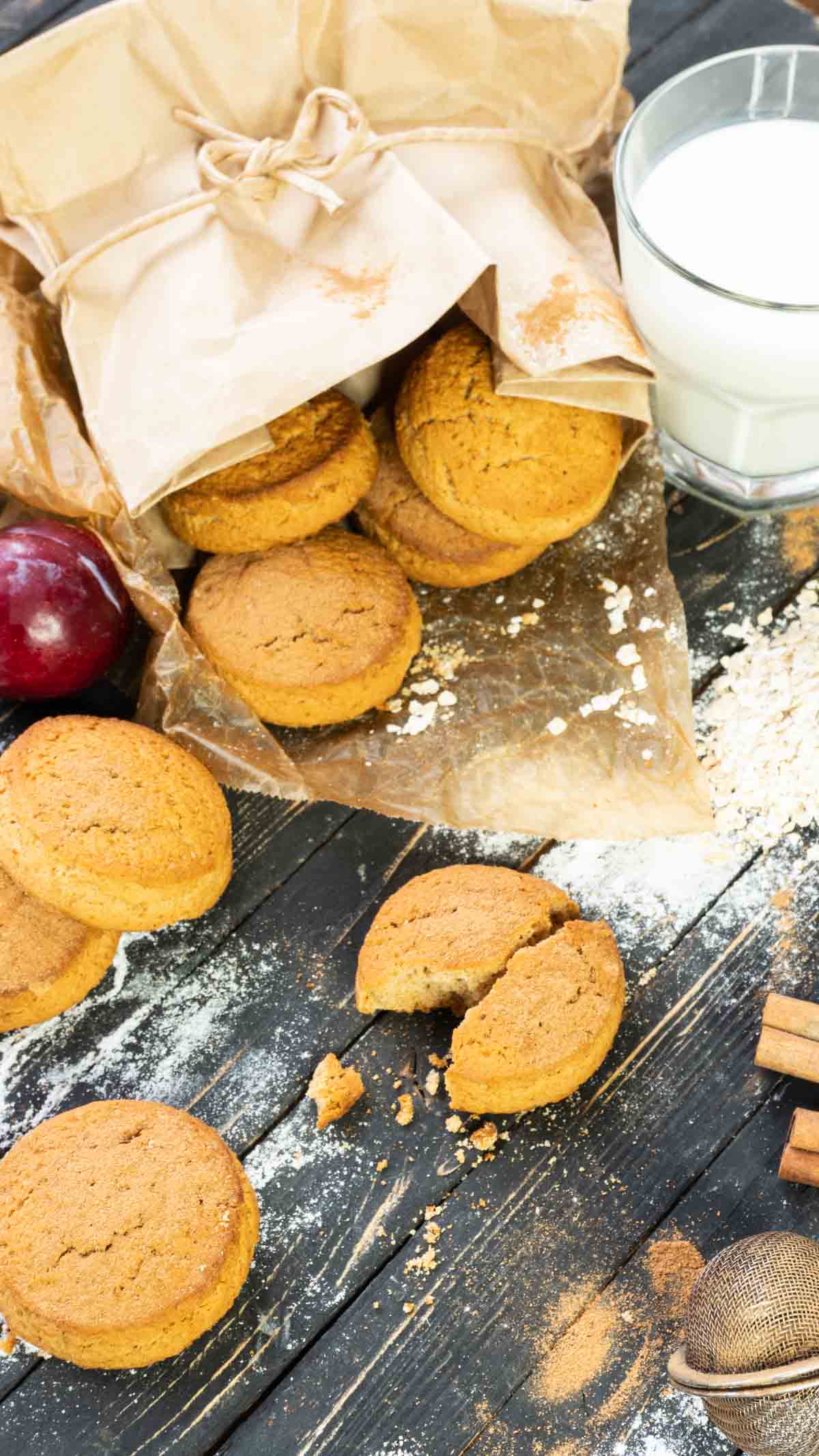 Vegan Cinnamon Cookies