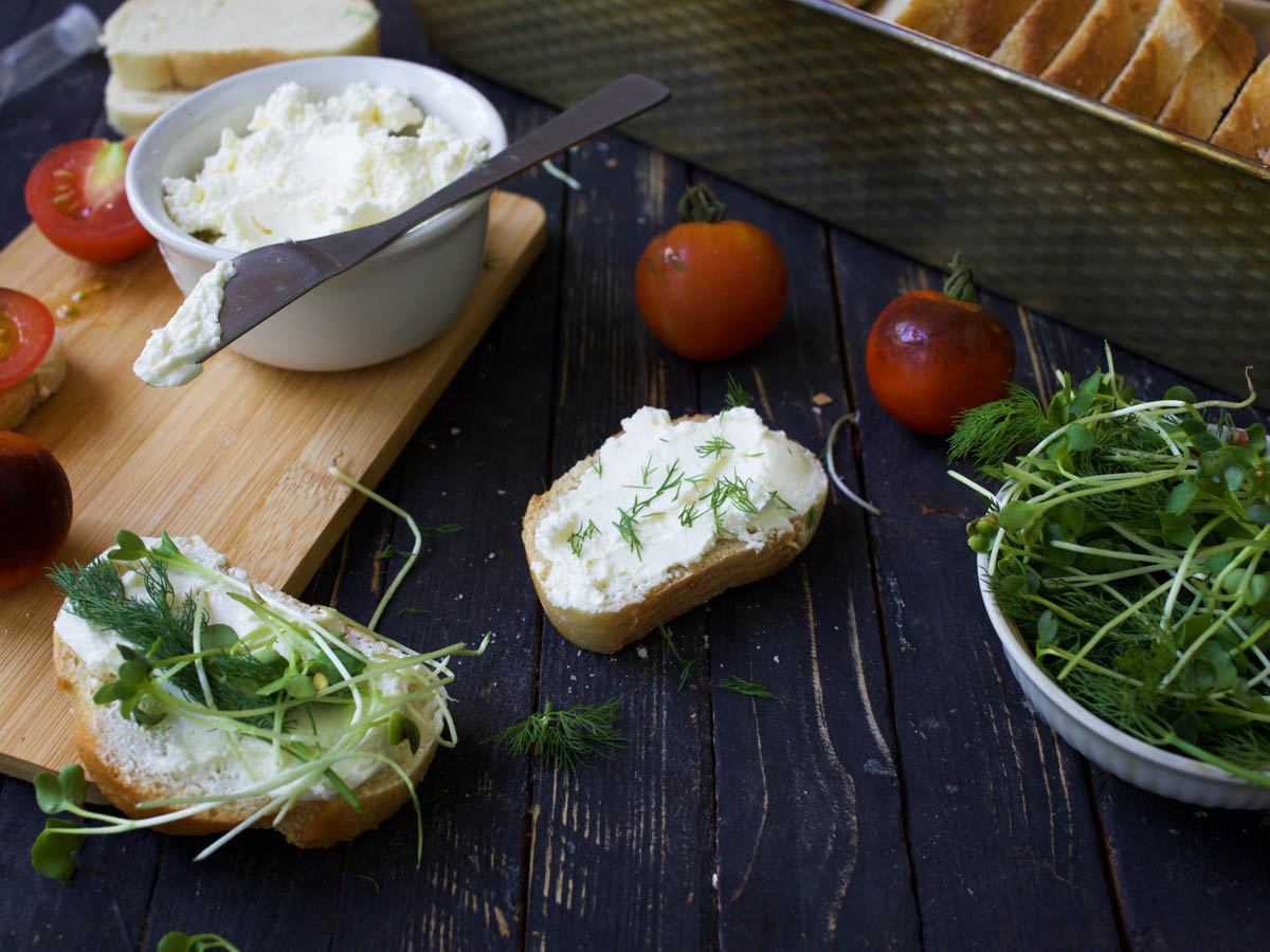 Vegan Cream Cheese cultured with probiotics recipe