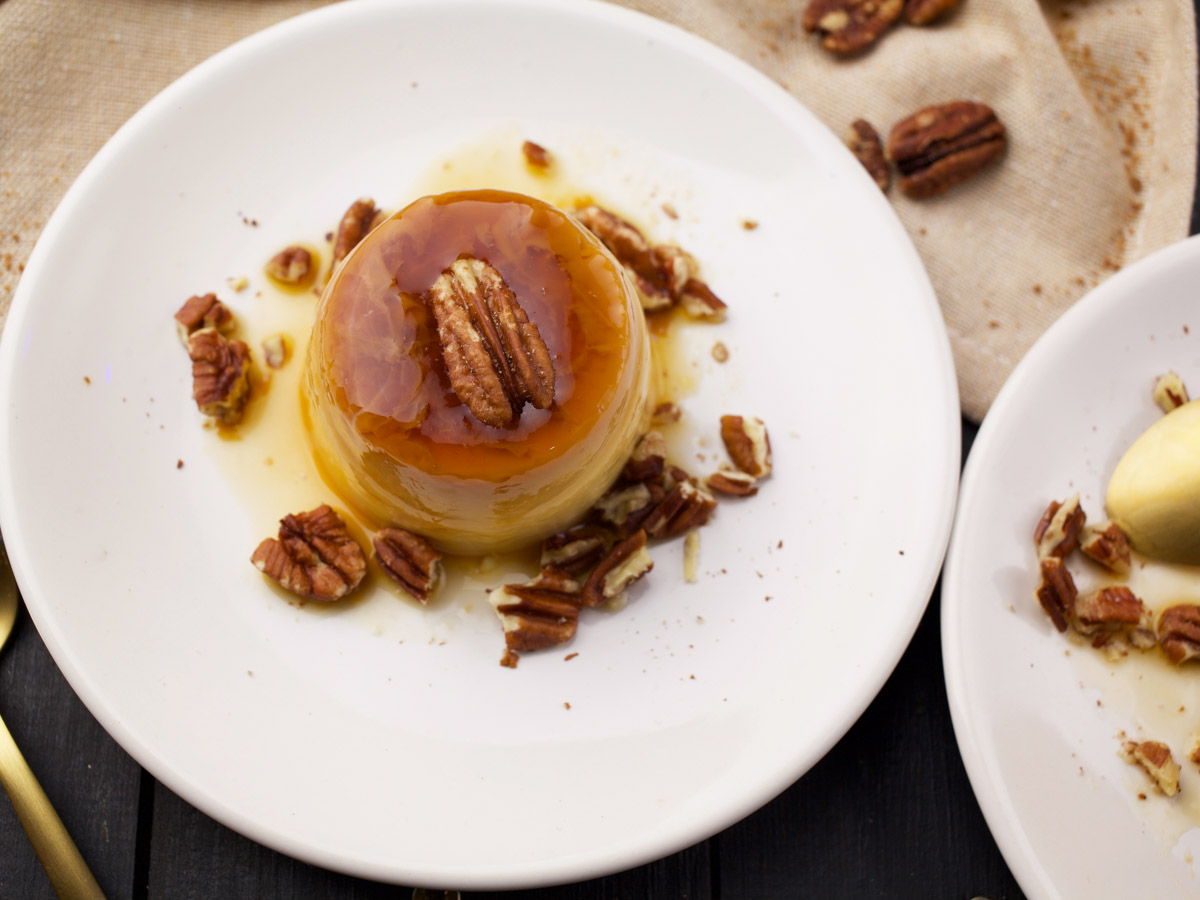 Vegan Crème Brûlée egg-free recipe