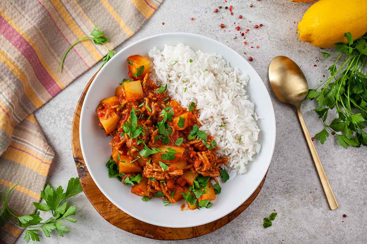 Spanish Vegan Picadillo Recipe