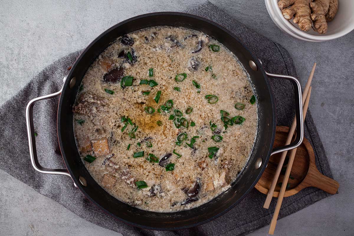 Vegetarian Hot and Sour Soup Asian Recipe