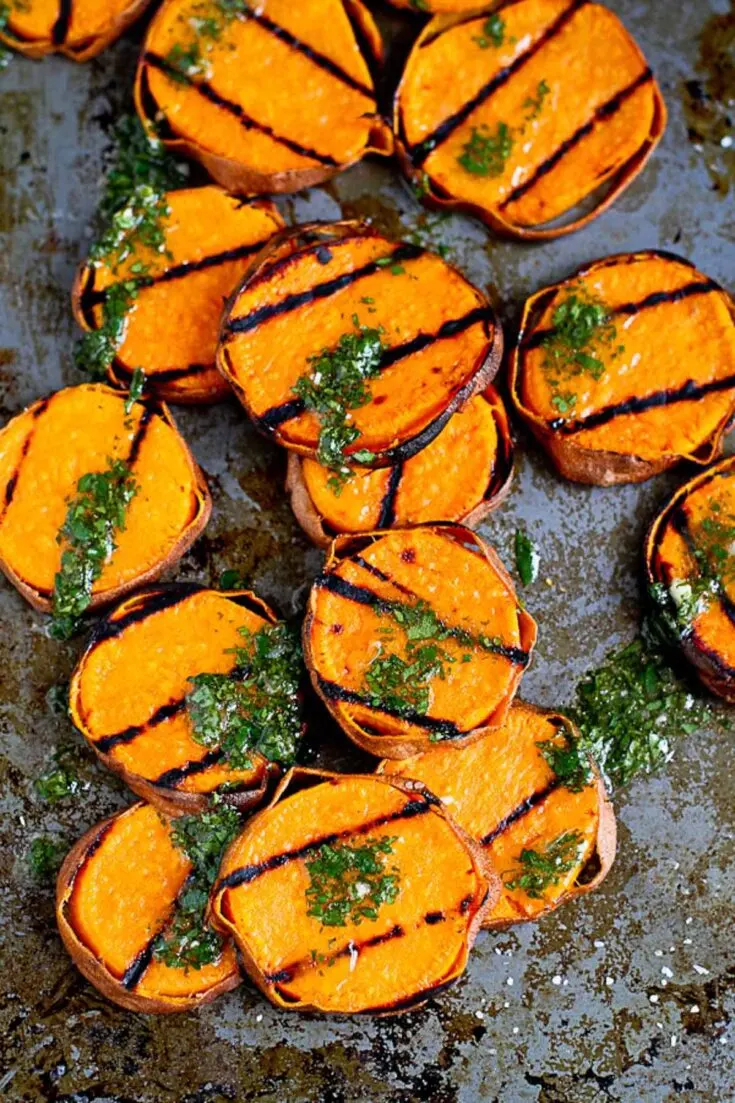 Grilled Sweet Potatoes